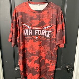 Innova disc golf Air Force Red Men's Shirt